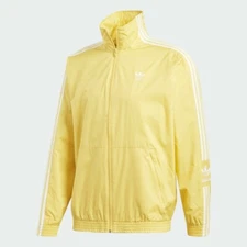 adidas Originals Track Zip Up Jacket Trefoil Yellow Multiple Men's Sizes