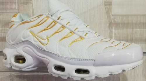 NIKE AIR TN SQUALO BIANCA/ORO | eBay