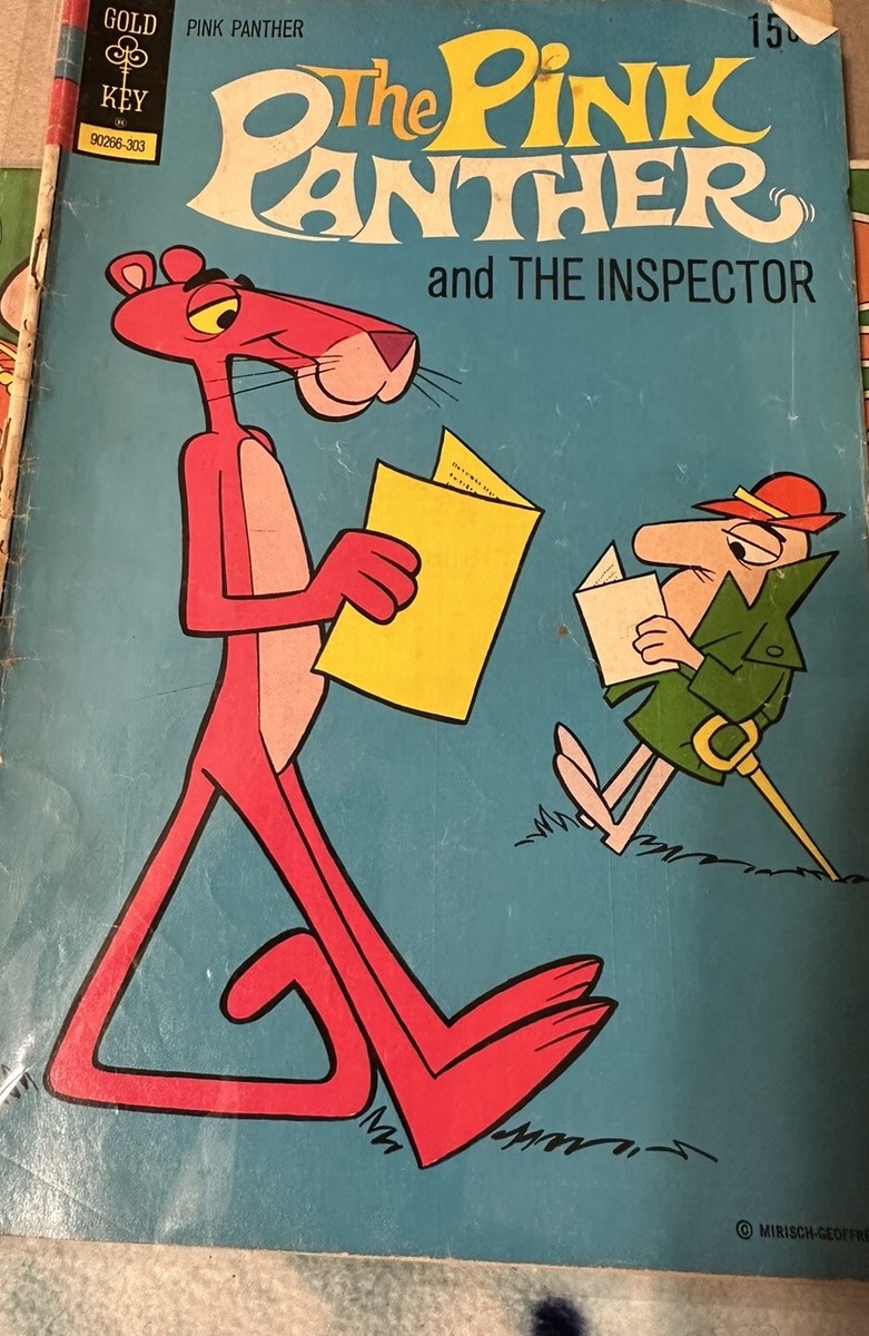 Pink Panther comic book 1973 Gold Key 90266-303. | eBay