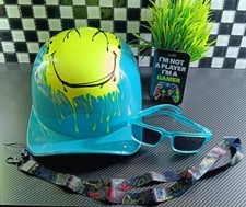 Casco monopattino scooter skate + occhiali polarizzati  + portabadge gamer