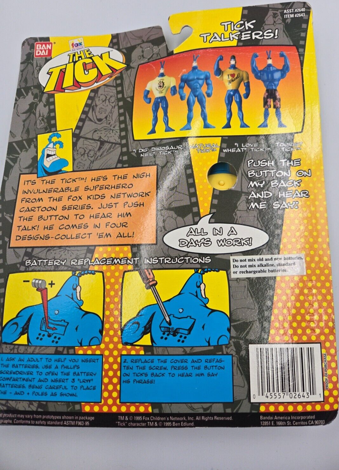 The TICK! Action Figures BUY 4 AND GET FREE SHIPPING! | eBay