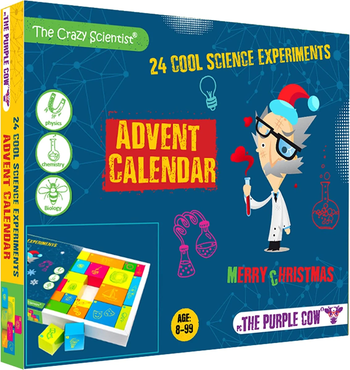 The Purple Cow Crazy Scientist Advent Calendar - 2023 Countdown to  Christmas for | eBay