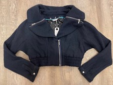Full Circle Cropped Jacket Coat Coat Size M New