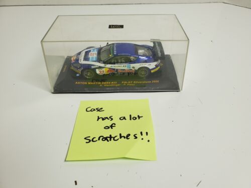 IXO 1/43 Aston Martin DBR9 Red Bull #33 FIA-GT Silverstone 2006 - Imperfect Case