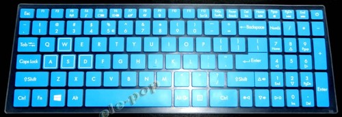 Keyboard Cover Skin Protector for Acer Nitro AN515-42 AN515-51 AN515-52 AN515-53 - Picture 6 of 7