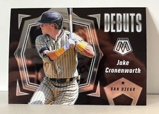 2021 Panini Mosaic JAKE CRONENWORTH Debuts Baseball Card # PD15