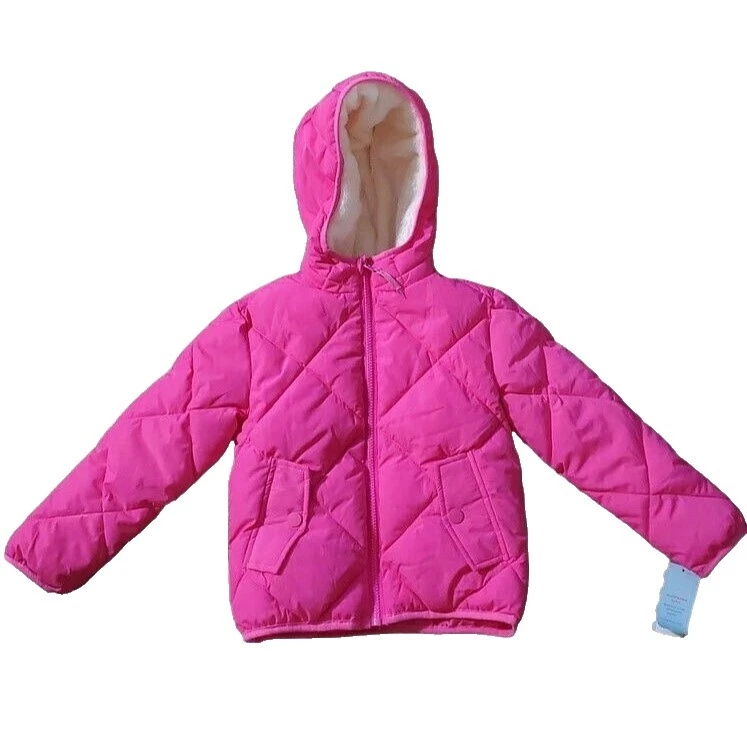 Size XL Winter Quilted Girls' Outerwear