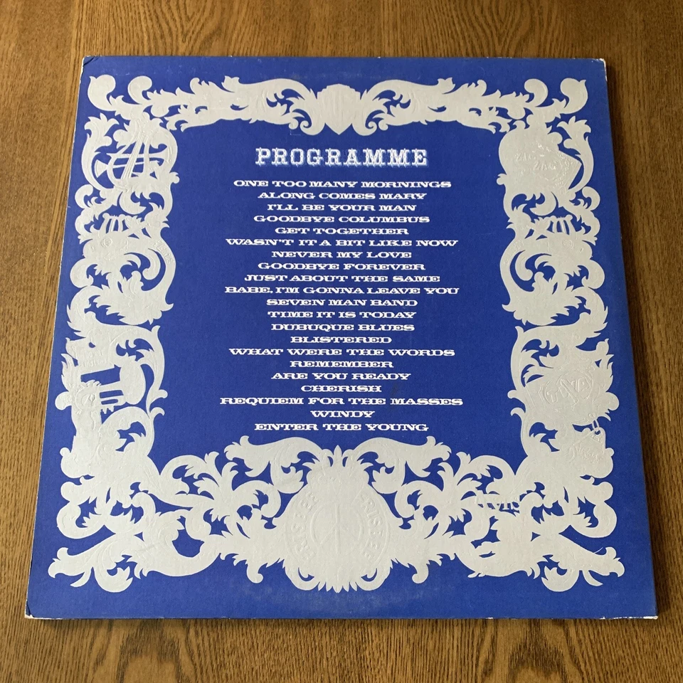 The Association - LIVE 33 RPM Vinyl 2xLP Record 1970 Warner Bros Gatefold VG+ - Image 3 of 4