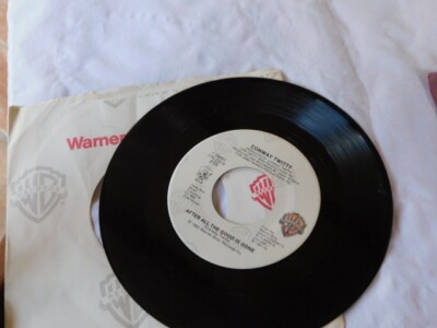 CONWAY TWITTY AFTER ALL THE GOOD IS GONE / DON'T CALL HIM A CO 45 RPM RECORD 056
