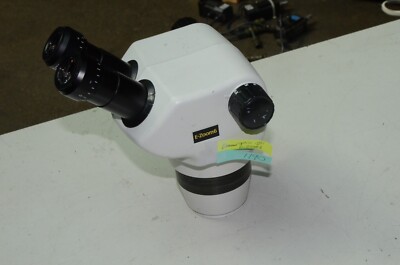 Edmund Scientific E-ZOOM6 Stereo Zoom Binocular Microscope Head WF 10X/22 Lens