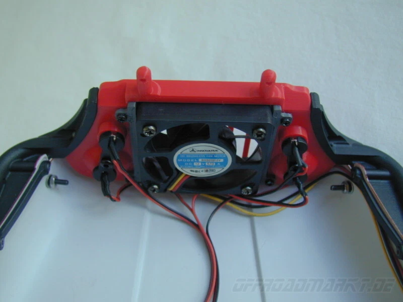 AXIAL CJ-7 - Open Radiator Grille Fan RC 1:10 SCX III Crawler Jeep - Bild 2 von 4