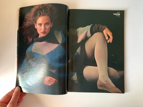 Aarlan Vintage Knitting Book Patterns Journal 27 80s Jumpers - Imagen 11 de 24