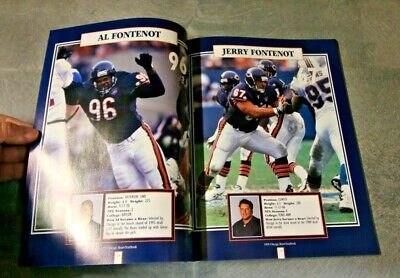 1995 NFL FOOTBALL YEARBOOK CHICAGO BEARS VERY RARE COOL AND IN GOOD  CONDITION