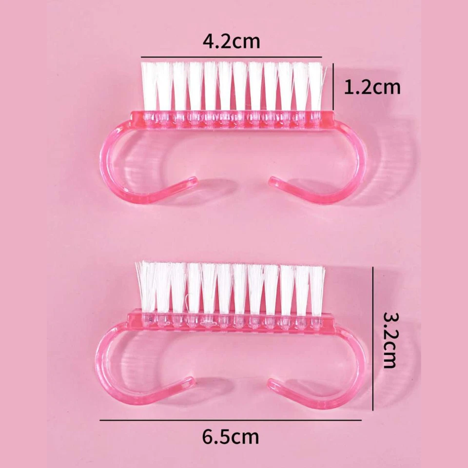 10 peças escova de limpeza para unhas dos pés e unhas - Imagem 2 de 4