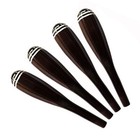 1 Set 4 Pipa Pegs Tuning Peg Ebony Wood Pipas Accessory Top Quality
