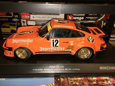MINICHAMPS Porsche 934 Jägermeister 12 155766412 MINICHAMPS 1 18 PORSCHE 934 JAGERMEISTER #12 DRM
