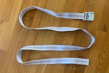 Classic Industrial Belt OFF-WHITE White Pink Adjusted Cargo Strap Logo Buckle 80