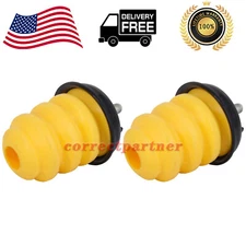 Pair Rear Axle Bumper Stops w/Nut For 1999-2007 Silverado CMC Sierra 1500 HD USA