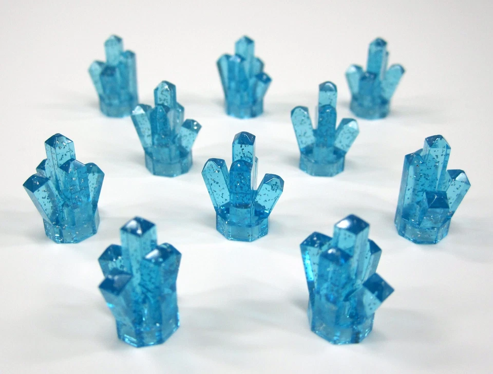 10 x LEGO Kristall 1x1 - 8 Farben - 52 und 30385 - NEU - Bild 4 von 4