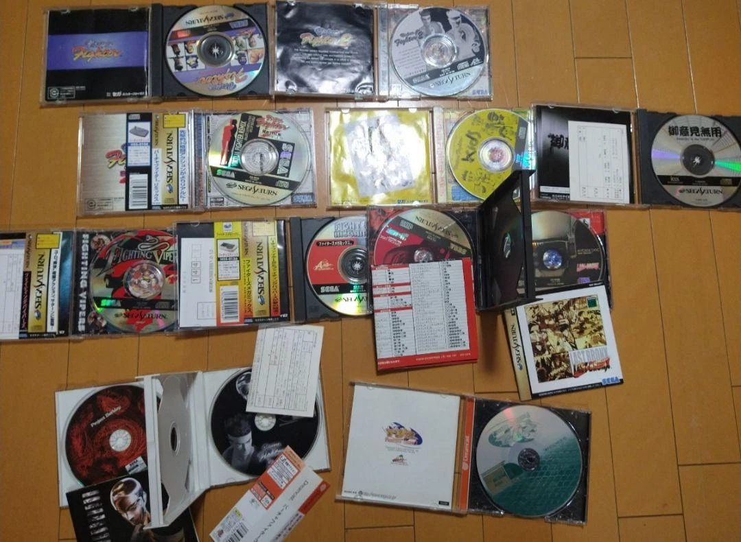 Sega Saturn Dreamcast Virtua Fighter 3D Game Set | eBay