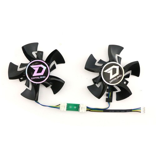 Do DATALAND R9 380 285 2G/4G GA81O2U Wentylator karty graficznej z płytą zasilającą - Zdjęcie 5 z 8