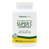 Natures Plus Super C Complex 1000 Mg S/R 180 Tabletten Vitamin C