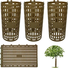 3 Pack Tree Trunk Protectors Mesh Tree Bark Protector Plant Cover Tree Guards