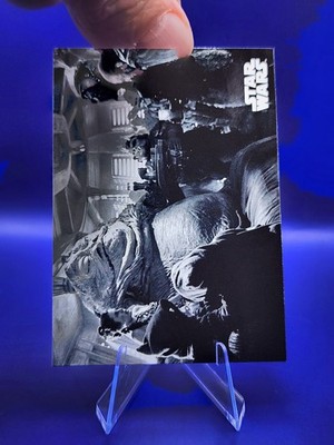 #35 2020 Topps Star Wars Return of the Jedi Black & White Trip to the Dune Sea
