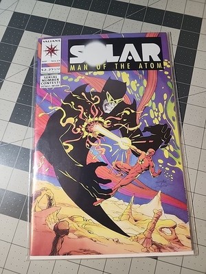 Solar Man Of The Atom #25 (Valiant, Sep 1993) Bag Board VF+/NM-