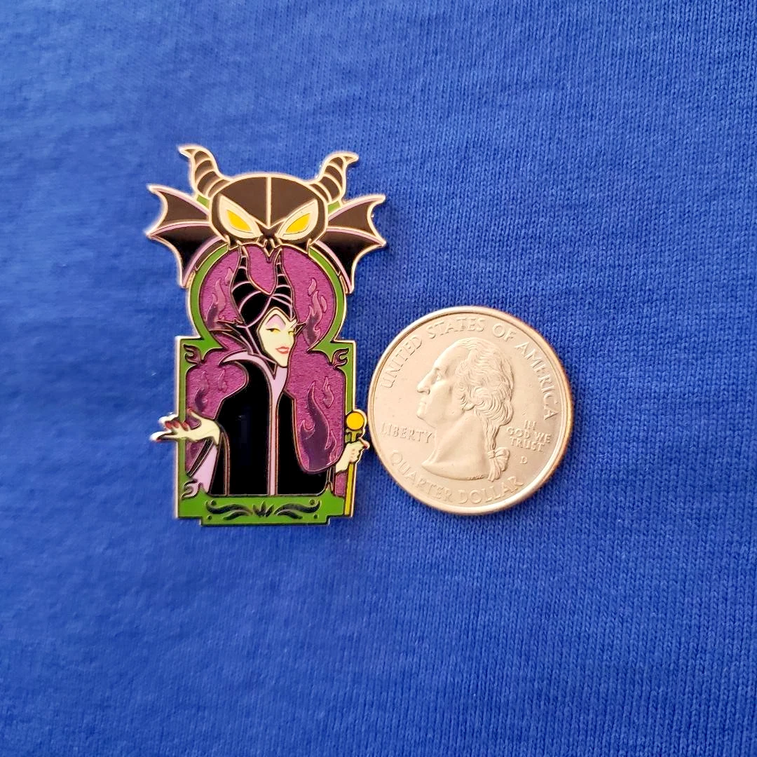 Disney Pin 2024 DLR Maleficent Sleeping Beauty Villains Portrait Mystery LR