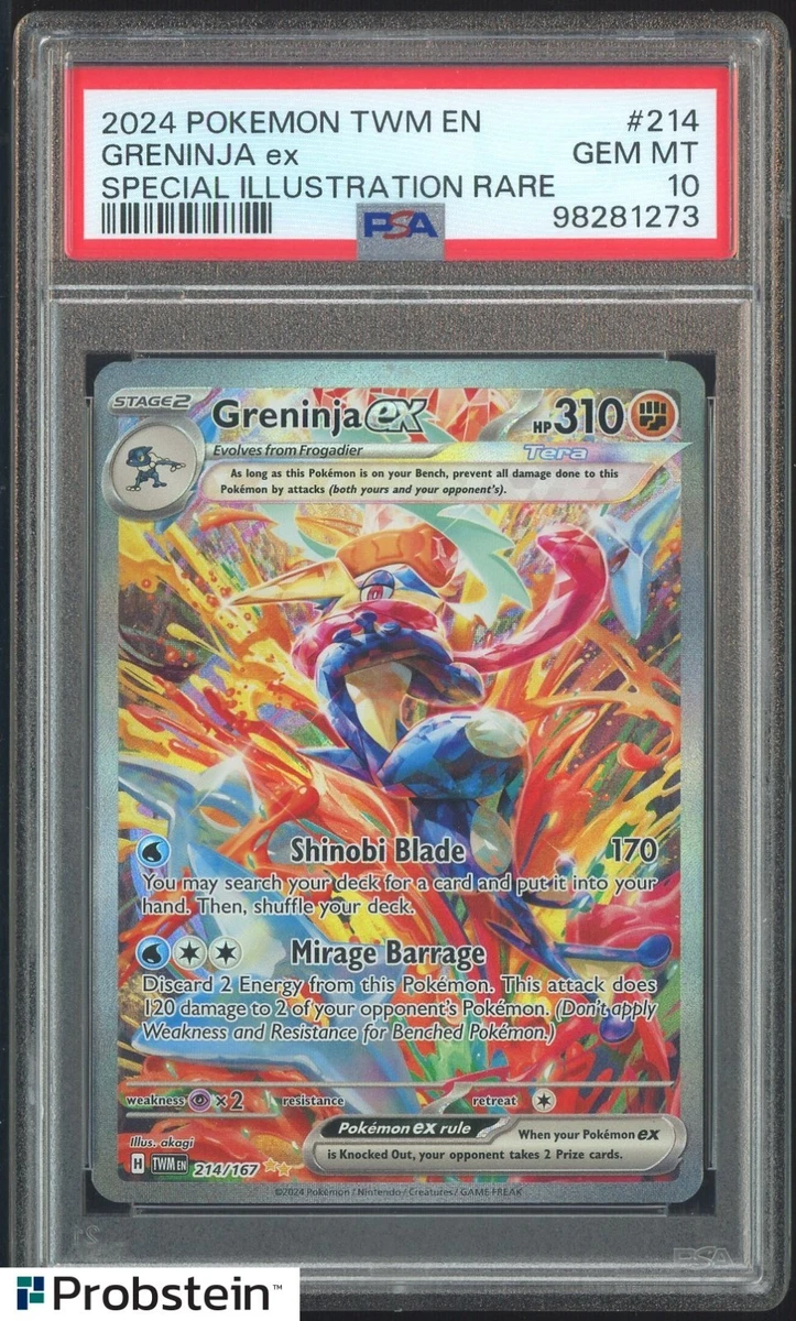 Preços baixos em Greninja Ex 214/167 Sv06: Twilight Masquerade | eBay