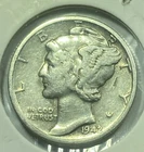 1942 Mercury Dime Silver