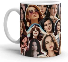 Lana Del Rey Mug, Ceramic Mug, Sustainable Mug, Perfect Gift