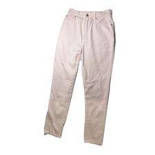 VTG BONGO Mom jeans Gene Montesano pink High Waisted Size 5 Made in USA 25x28"