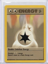 Double Colorless Energy 124/130 Base Set 2 Pokemon TCG MP
