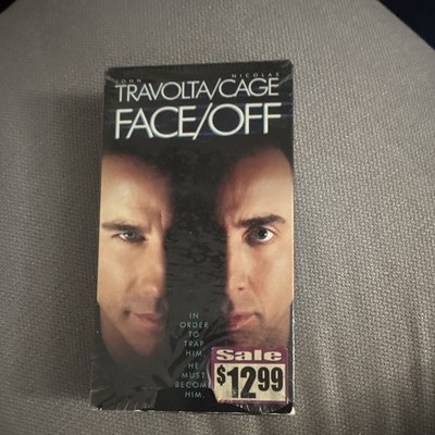 Face/Off VHS NTSC R Full Screen 1997 Paramount John Woo Travolta Cage