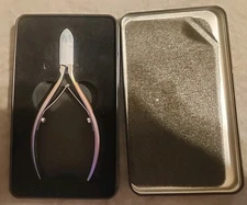 Opove Cuticle Clippers/nippers Model X7 New Metal Case Has Dent/Scratches 