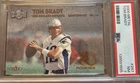 2000 Metal #267 Tom Brady PSA 7 Patriots ROOKIE Goat HIGHEND 7!!