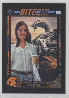 2023 Bitcoin Trading Cards Series 2 Bitcoin Warrior 180/500 Lyn Alden #113 1nv7