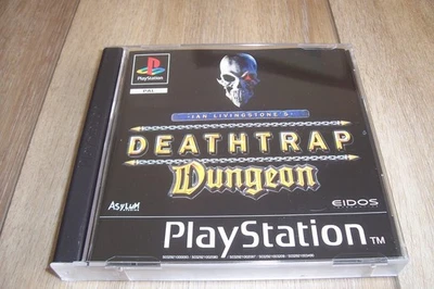 DEATHTRAP Dungeon PS1 Game (Original Pal UK 1998 ULTRA RARE/MINT - Image 1 of 4
