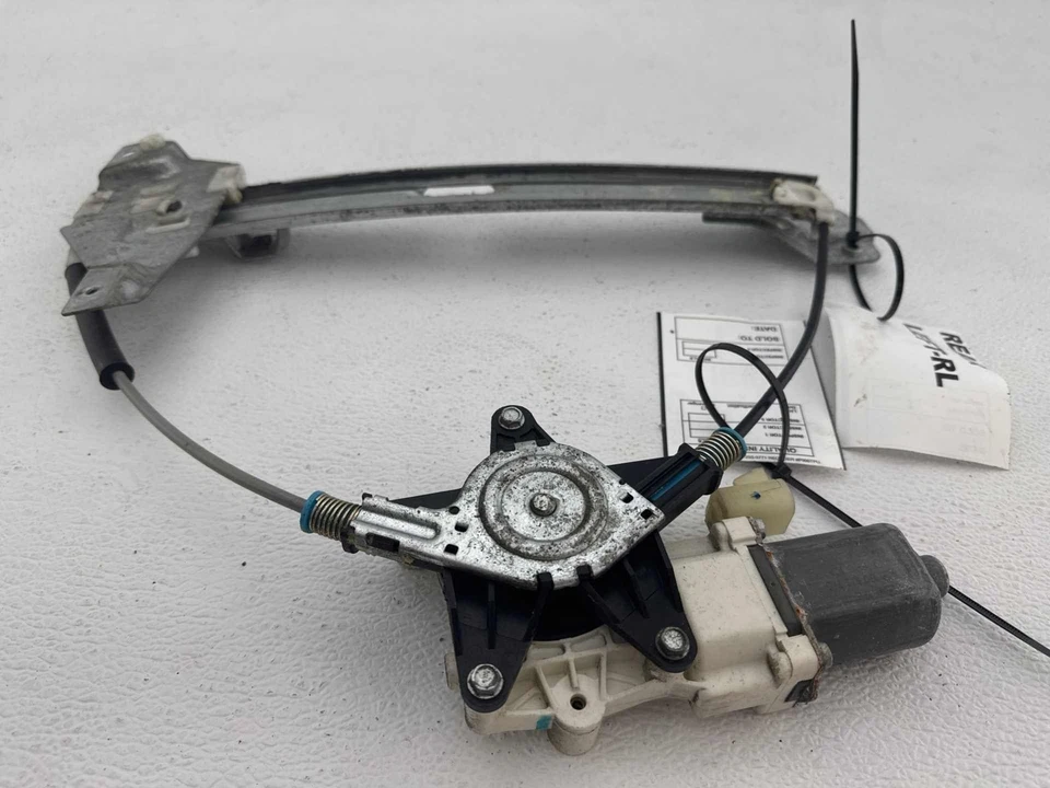 Chevrolet Impala 2006-2010 regulador de ventana de puerta lateral trasera izquierda con motor OEM Foto 3 de 4