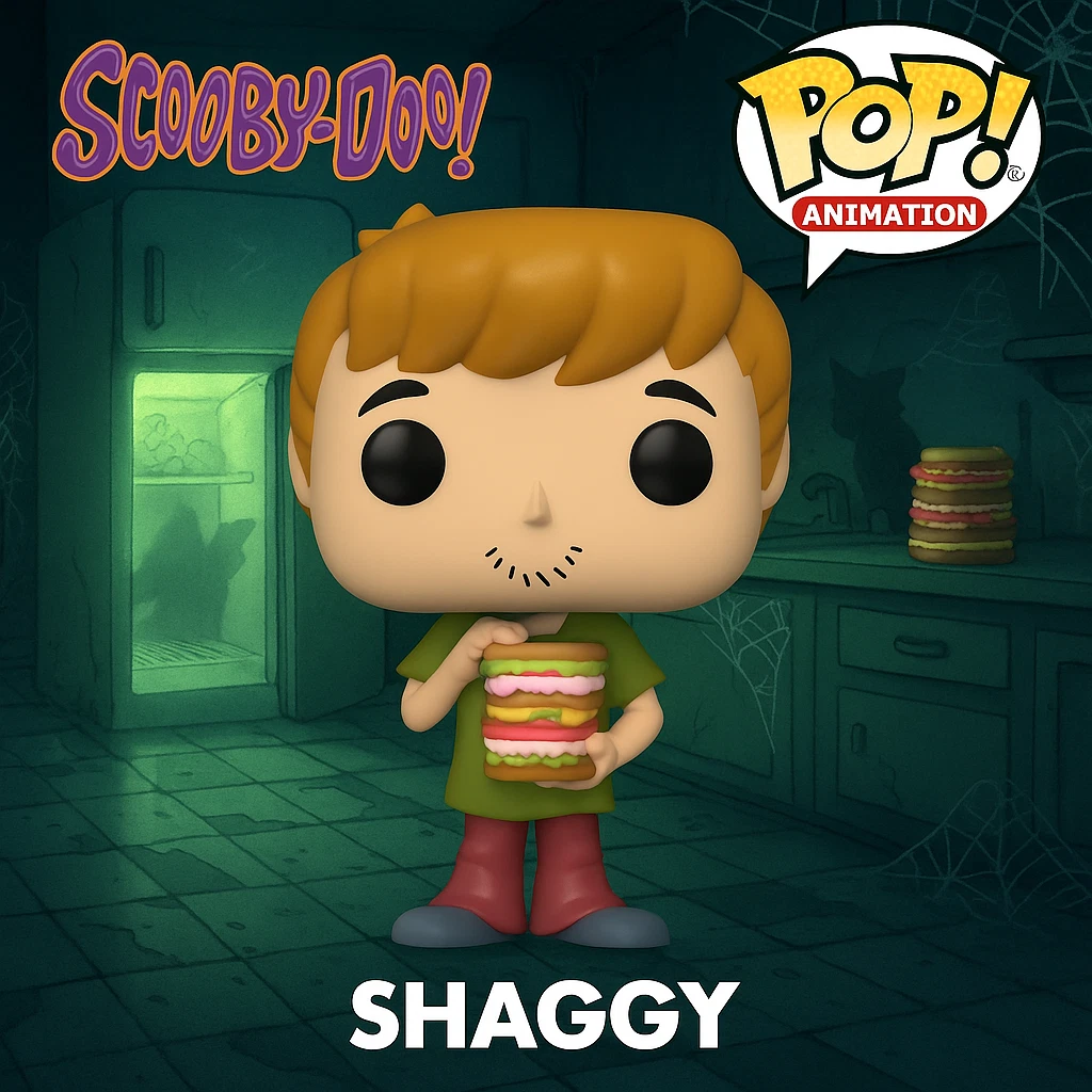 Funko Pop! Animation: Scooby Doo - Shaggy with Sandwich