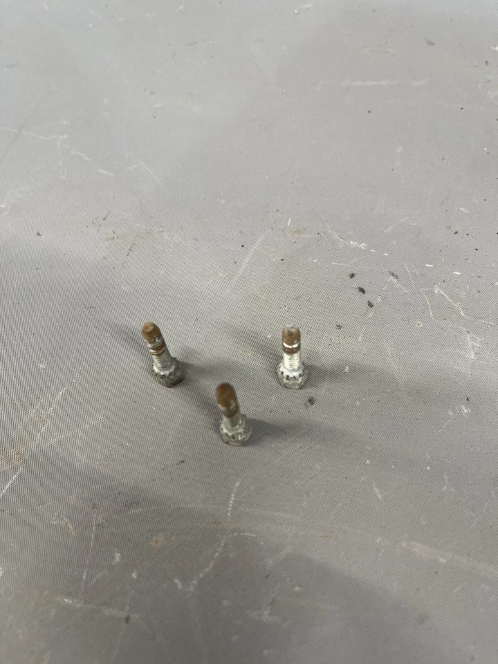 Windshield Washer Wiper Motor Bolts OEM 1963 Impala 1964 1966 Belair 1968 65 67 - Image 3 of 3