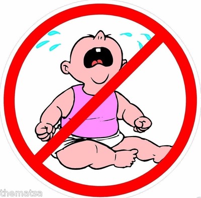 NO CRY BABIES HARD HAT HELMET TOOLBOX LAPTOP BUMPER DECAL STICKER MADE IN USA 