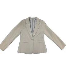 HaVe Womens Blazer Tan Size Large