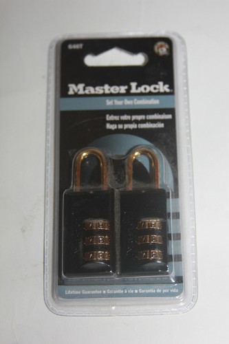 Master Lock 646T Set-Your-Own Combination Luggage Lock - New Combination Lock - 第 2/3 張圖片