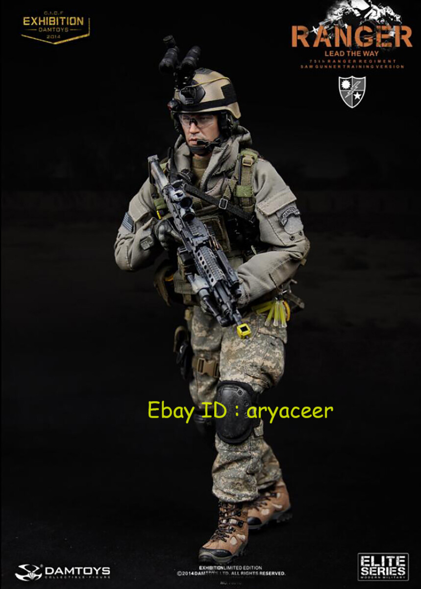 専用1/6 チョーク・リーダー 75th Ranger 1993 ソマリア Amazon | DAM 1/6 アメリカ軍 第75 レンジャー連隊 チョーク