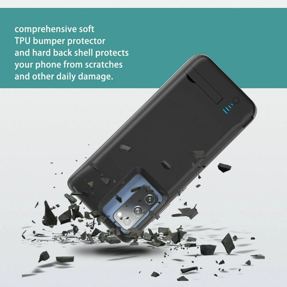 Power Bank Case For Samsung Galaxy S20 FE Battery Charger Portable 5000mAh Power Bank Case For Samsung Galaxy S20 FE Battery Charger Portable 5000mAh