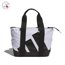 Adidas Golf Compact Tote Bag Essential Pouch Case Accessory Bag IKC88 9.1L White