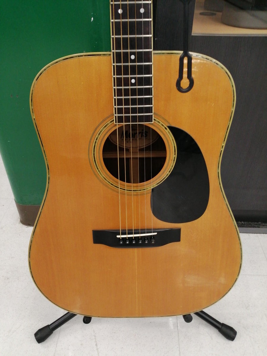 最終値下げ！Morris WH-25Japan vintage Acoustic Guitar Morris W-25 Spruce Top Natural Made in Japan